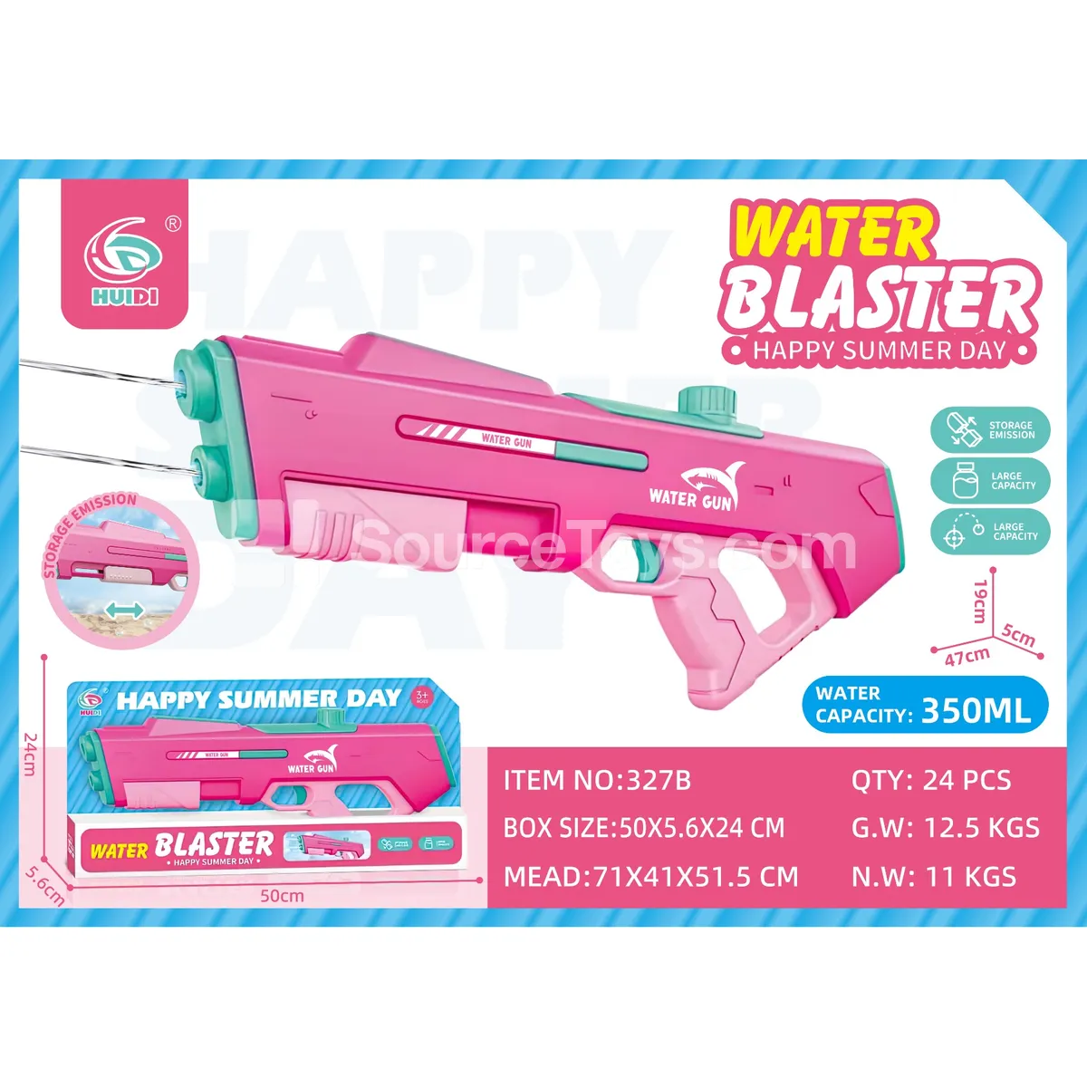 Air Pump Water Gun