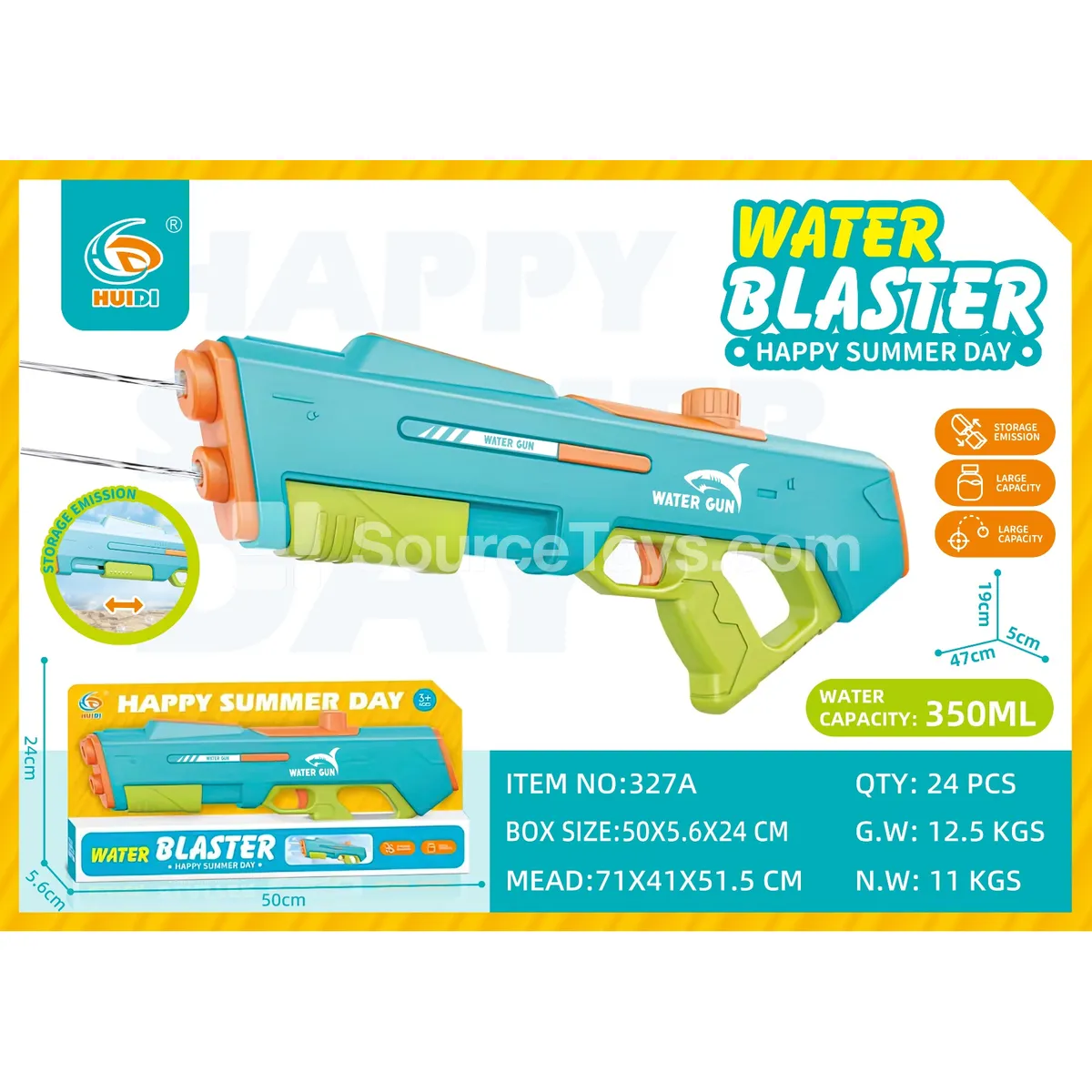 Air Pump Water Gun