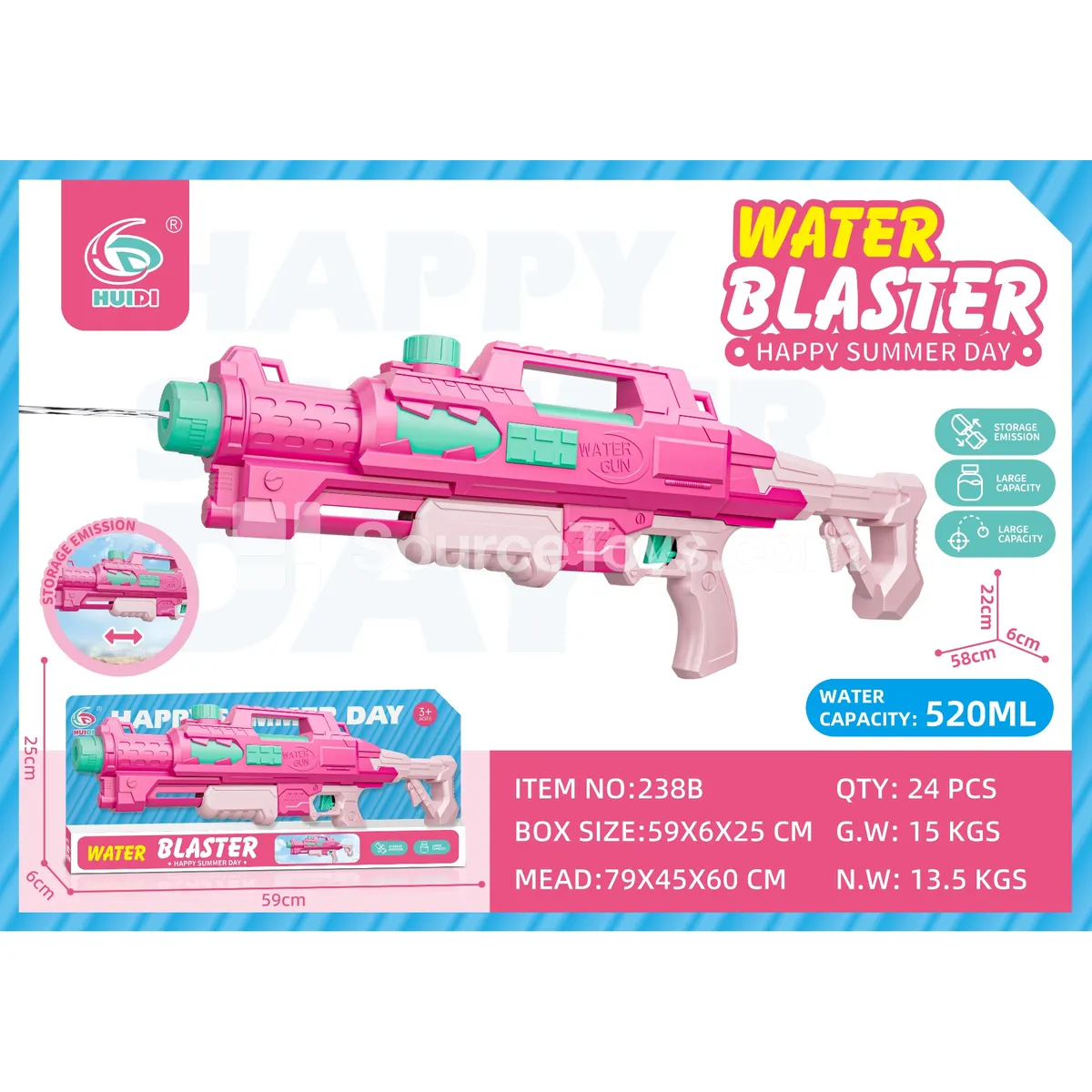 Air Pump Water Gun Air Pump Water Gun