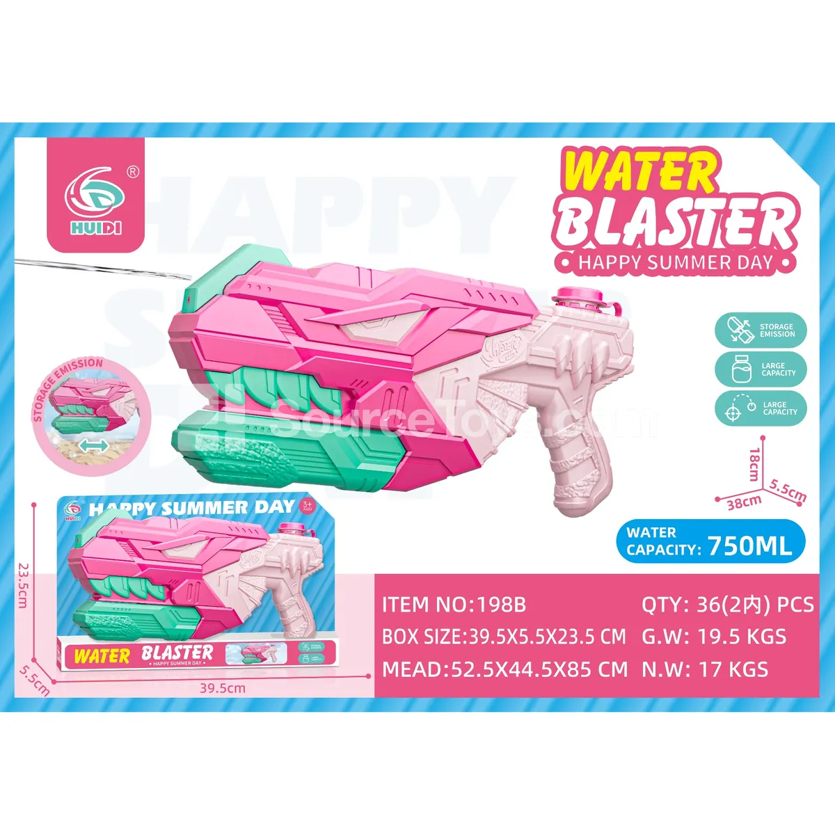Air Pump Water Gun Air Pump Water Gun