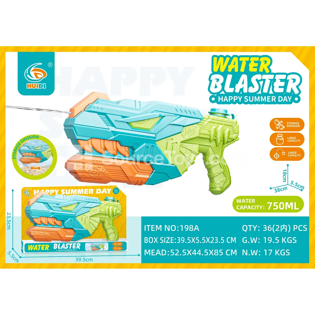 Air Pump Water Gun Air Pump Water Gun