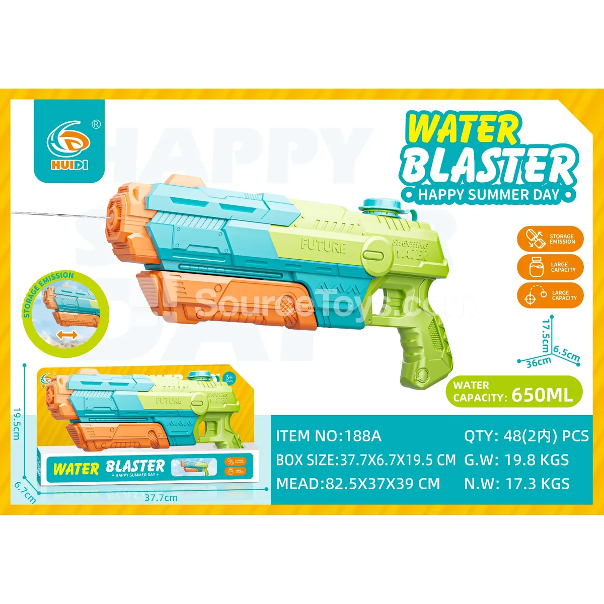 Air Pump Water Gun Air Pump Water Gun