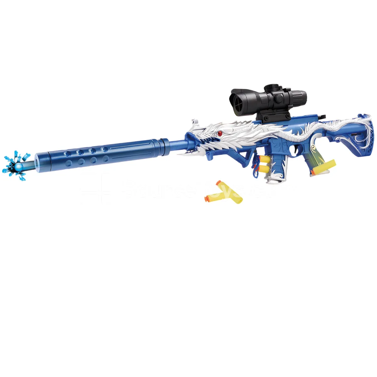 EVA Soft Bullet Gun with Dual Mode - Water Bead & Soft Bullet