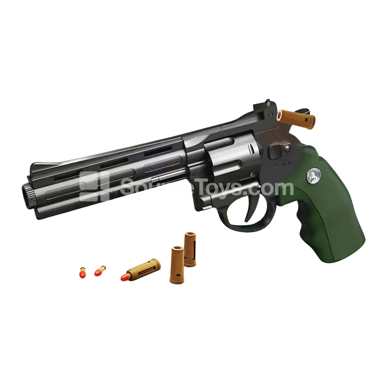 Magnum Revolver 28cm Shell-Ejecting Soft Dart Gun