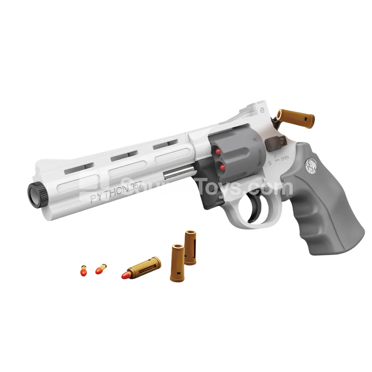 28CM Shell-Ejecting Soft Bullet Revolver