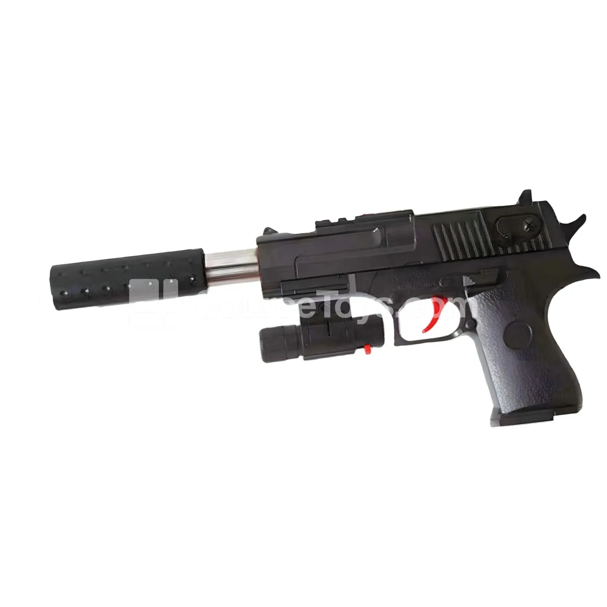 Gel Blaster Toy Gun with Silencer & Laser