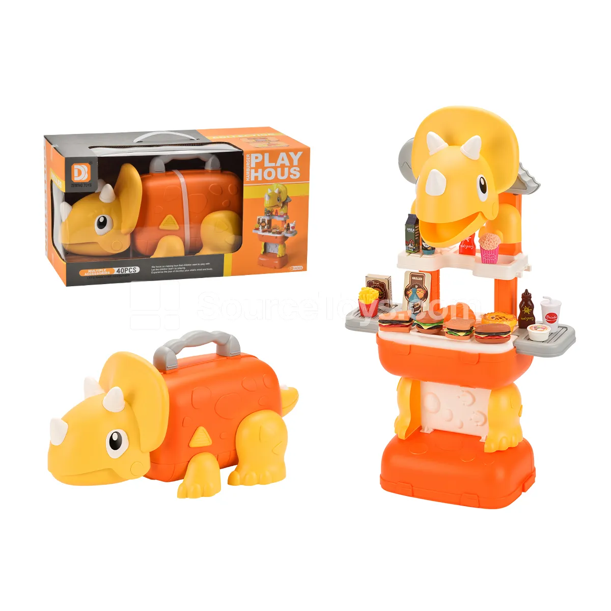 Dinosaur Storage Table (Burger) Dinosaur Storage Table (Burger)