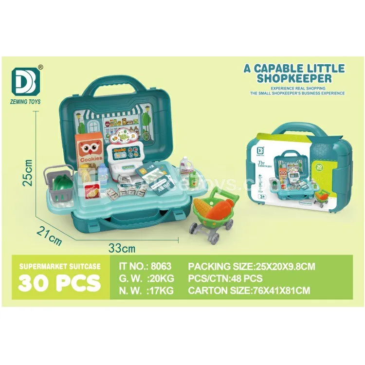 Supermarket Storage Box with Handle