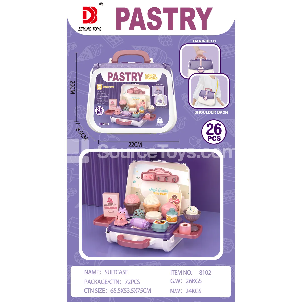 Dessert Handbag Set Dessert Handbag Set