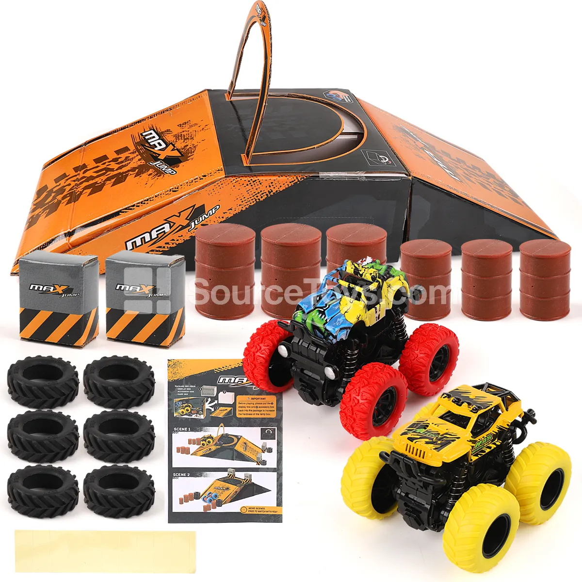 2-Piece Dual Inertia Car Set – Kids Inertia Car Indoor Toy 2-Piece Dual Inertia Car Set – Kids Inertia Car Indoor Toy