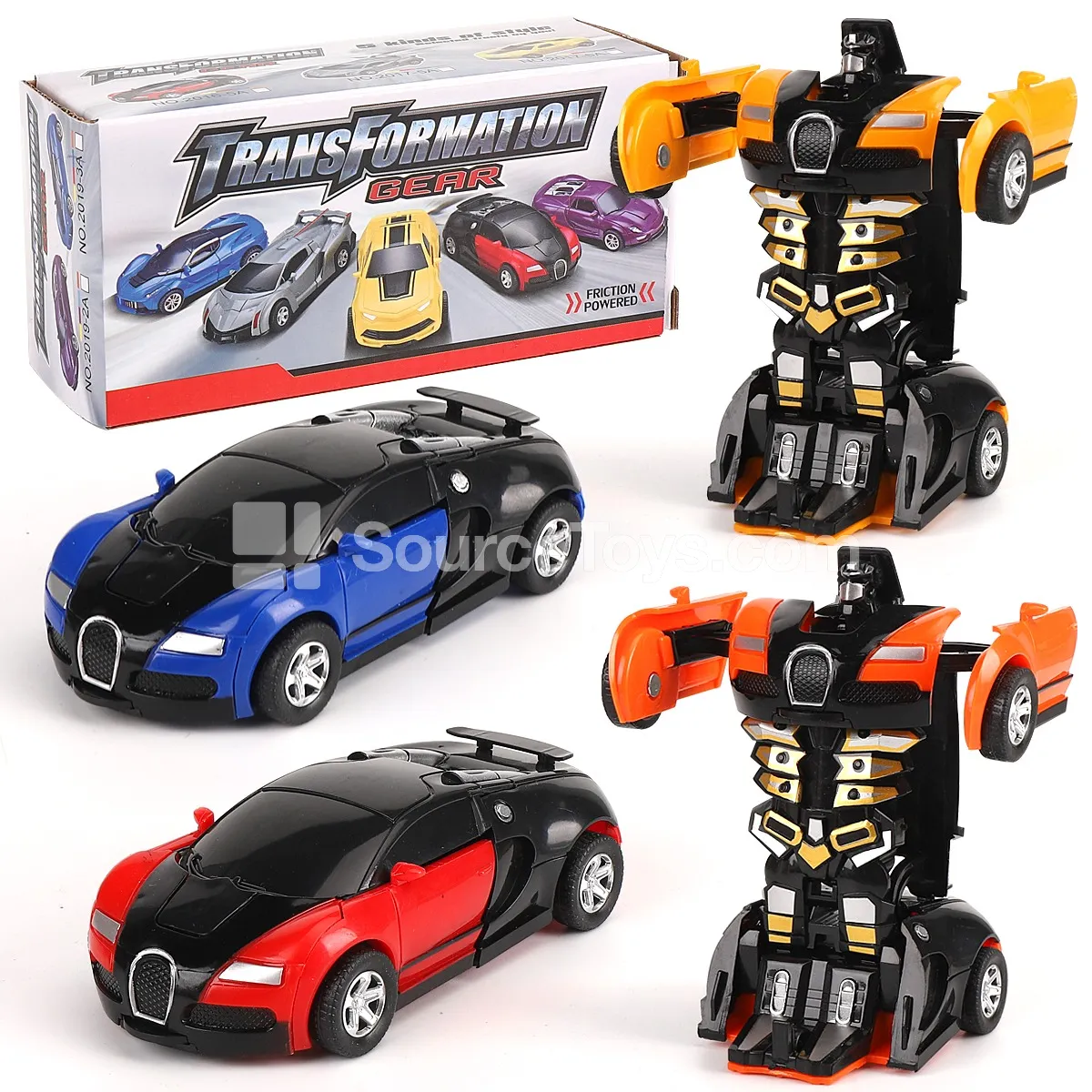 Inertia Crash Transform Sports Car Inertia Crash Transform Sports Car