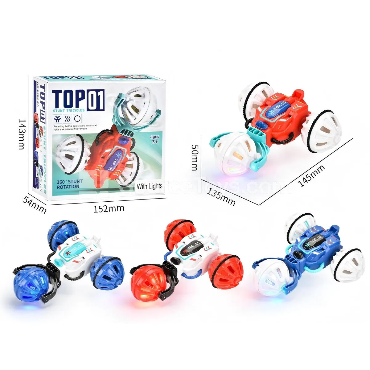 Inertia Stunt Car (Includes One CR1220 Battery)