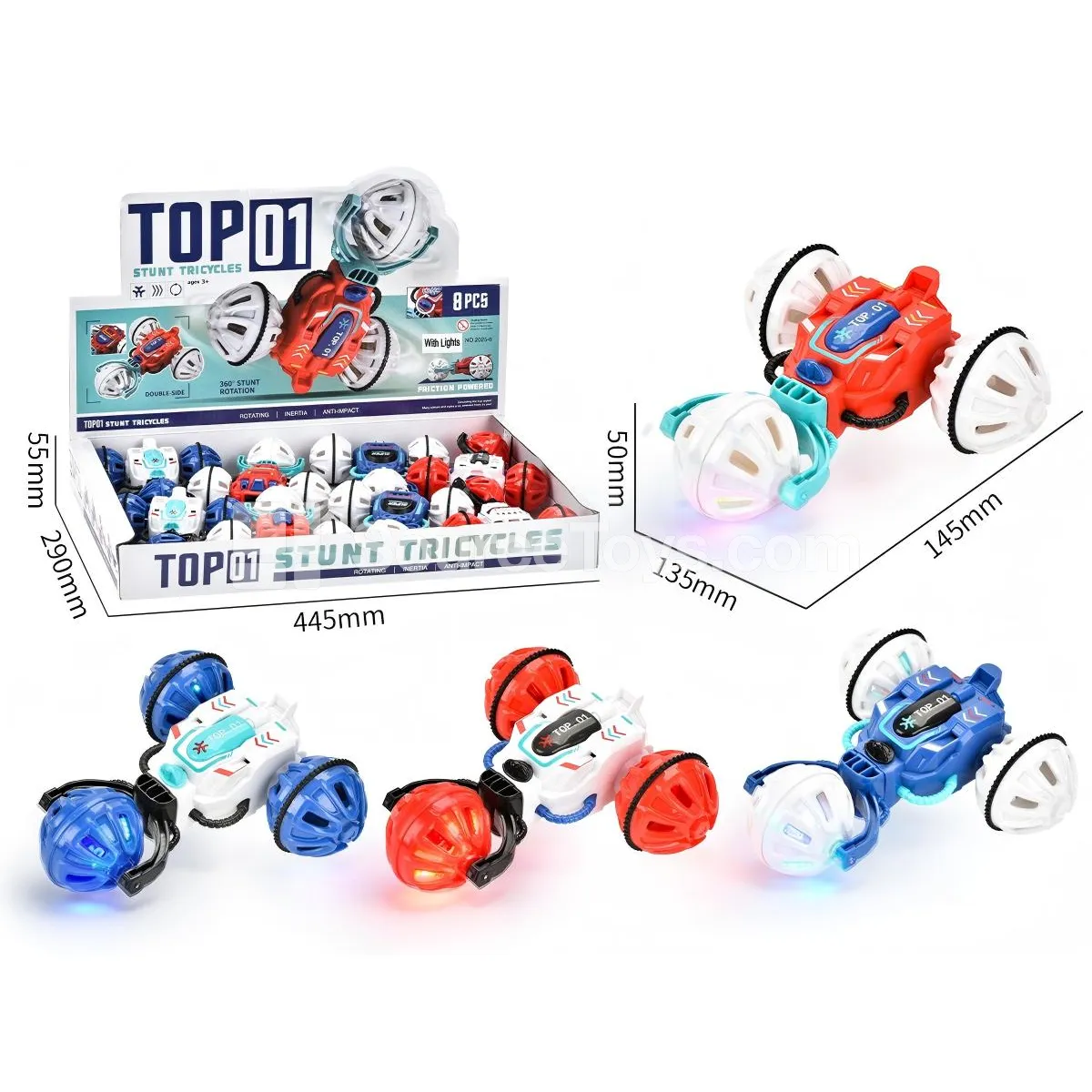 Inertia Stunt Car (includes 1 CR1220 battery) Inertia Stunt Car (includes 1 CR1220 battery)
