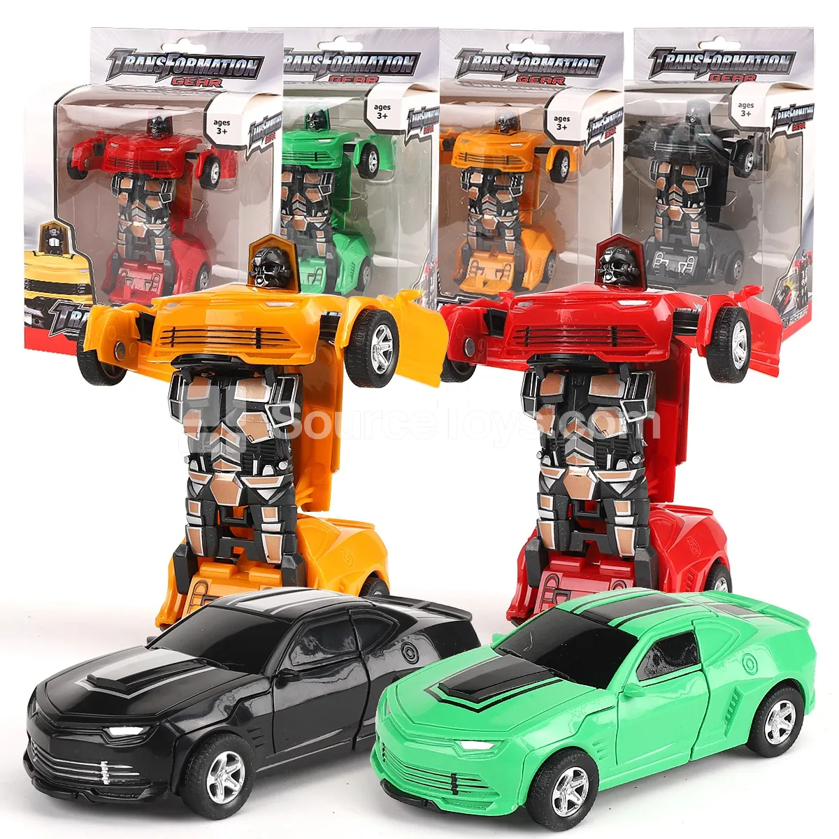 Inertia Crash Deformation Vehicle Toy