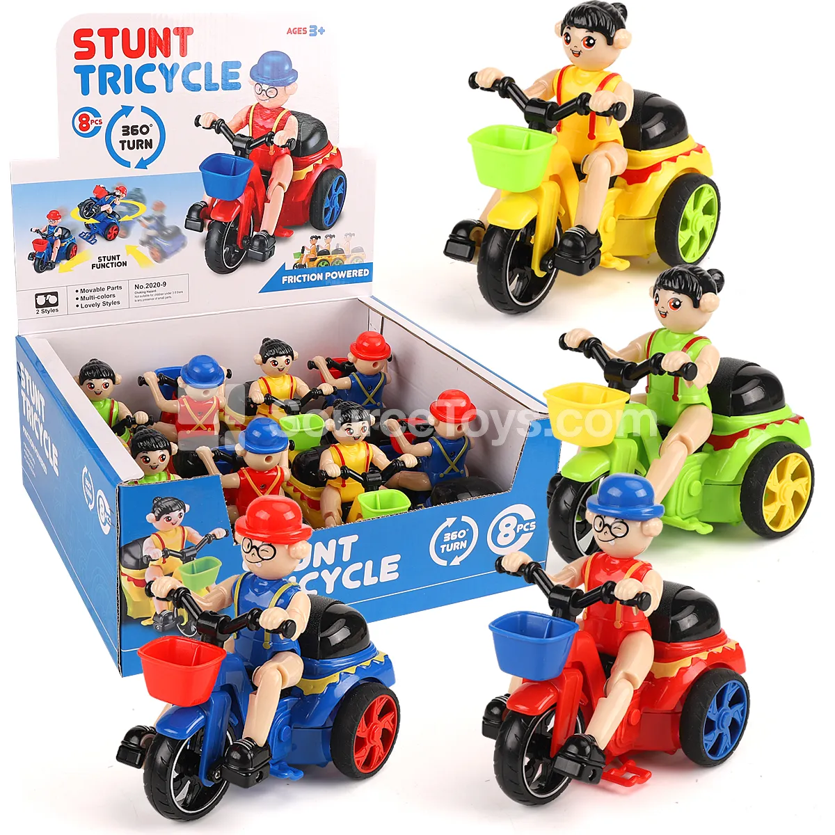 Stunt Tricycle - Kids Ride-on Toy for Indoor Use Stunt Tricycle - Kids Ride-on Toy for Indoor Use