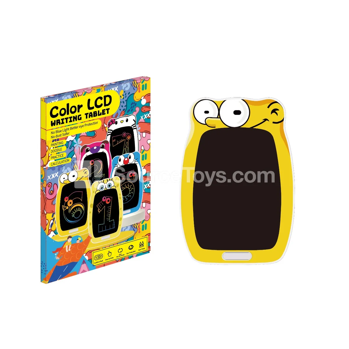 8.5 inch LCD Writing Tablet (Battery Included, CR2025) - Educational Toy, Children's Handwriting Pad, Early Education Writing Tablet