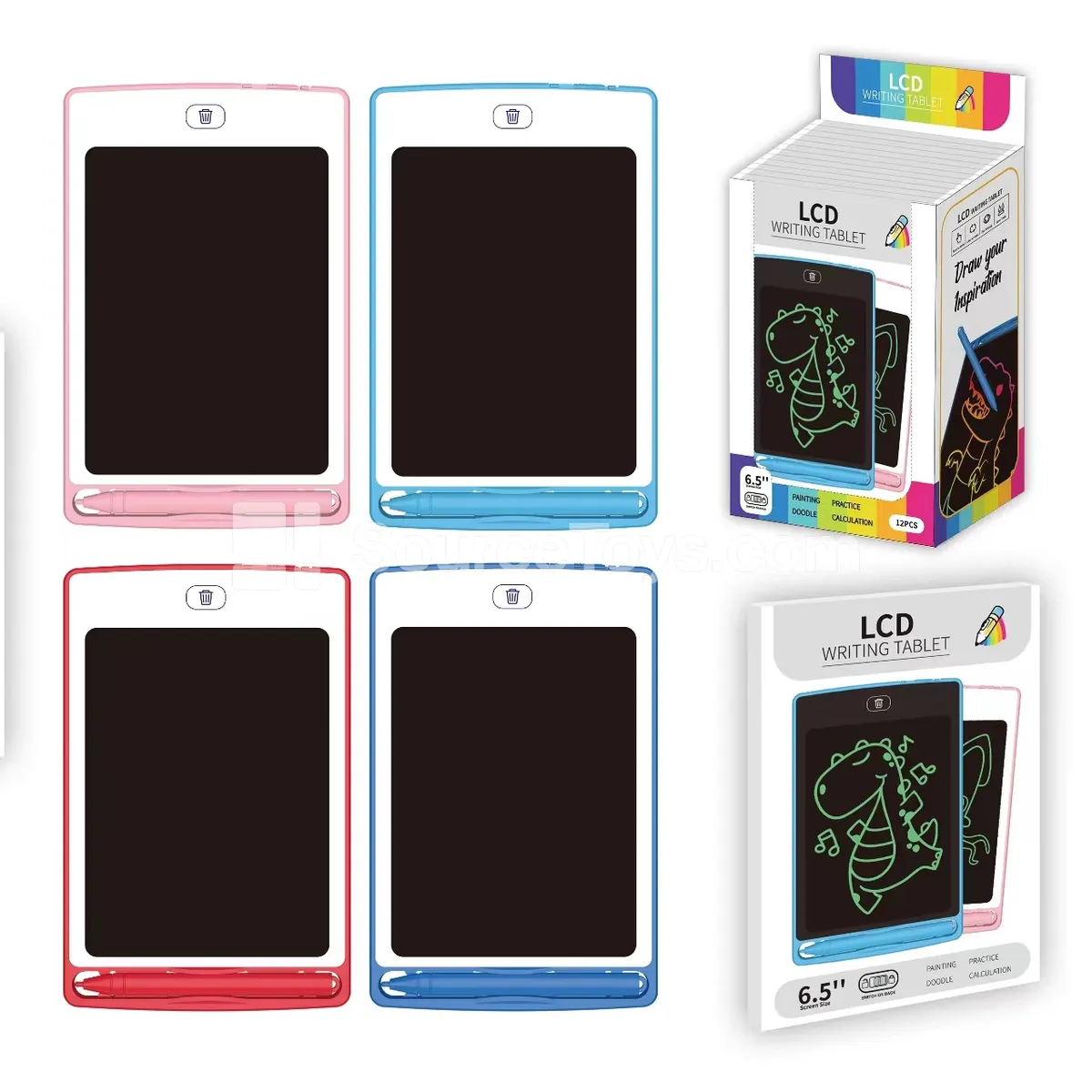 Display Box 12pcs 4-Color 6.5