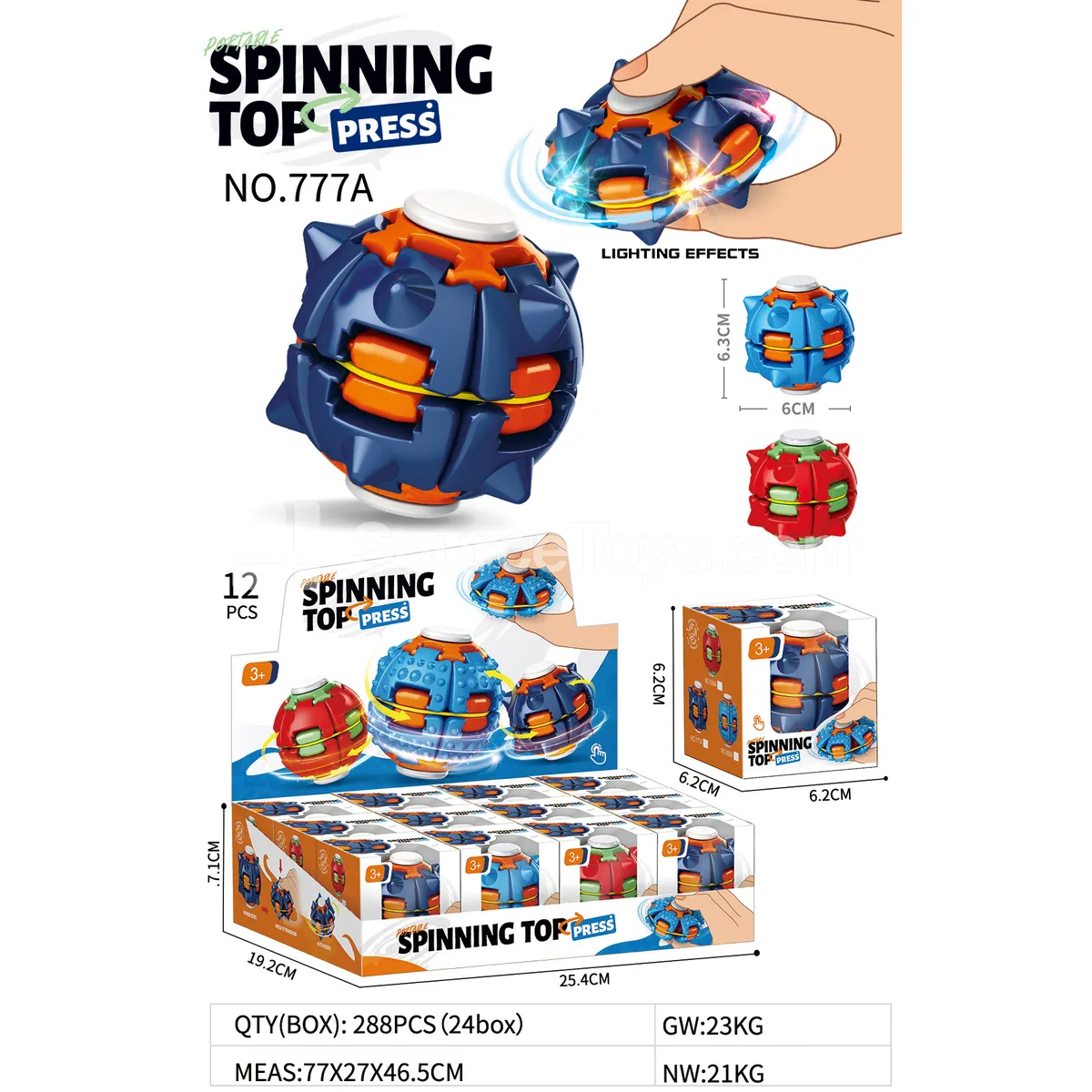 Spinning Light-up Top Spinning Light-up Top