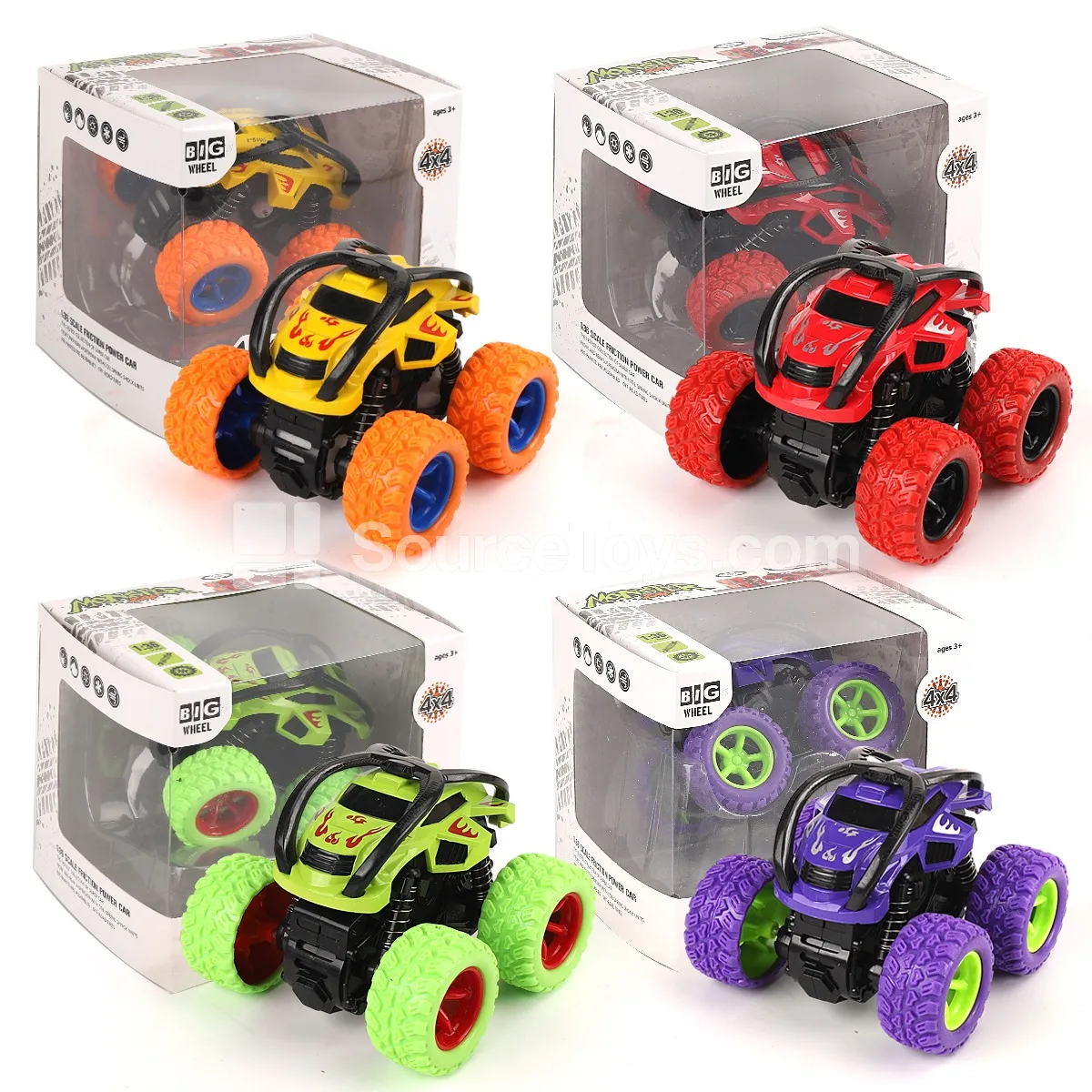 Inertia Off-road Vehicle (Dump Truck Series Solid Color) Inertia Off-road Vehicle (Dump Truck Series Solid Color)