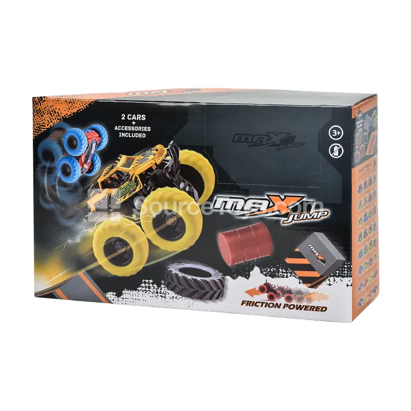 Dual Pull-Back and Inertia Stunt Car Set Dual Pull-Back and Inertia Stunt Car Set