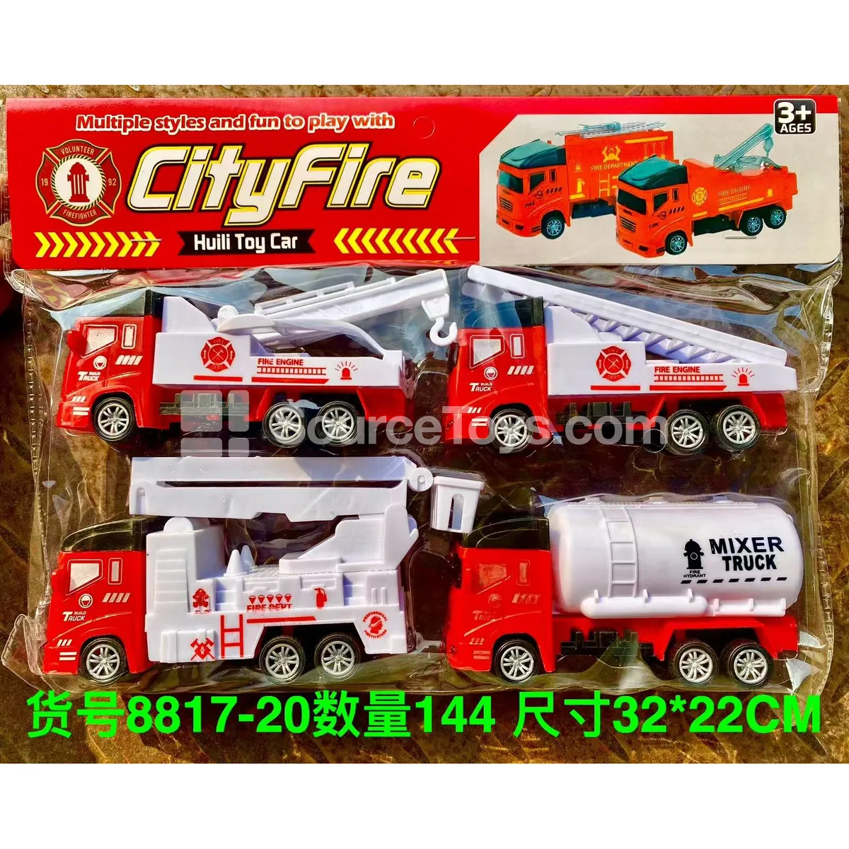 City Fire Rescue Play Set