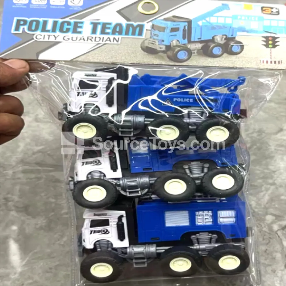 Friction Powered City Police Team