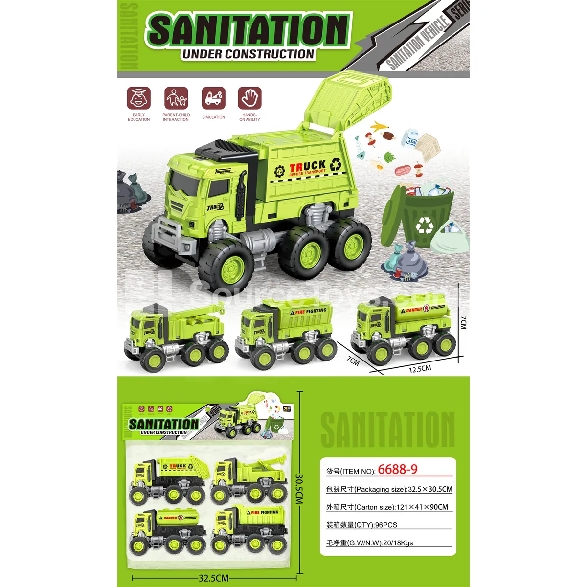 Inertia City Sanitation Truck