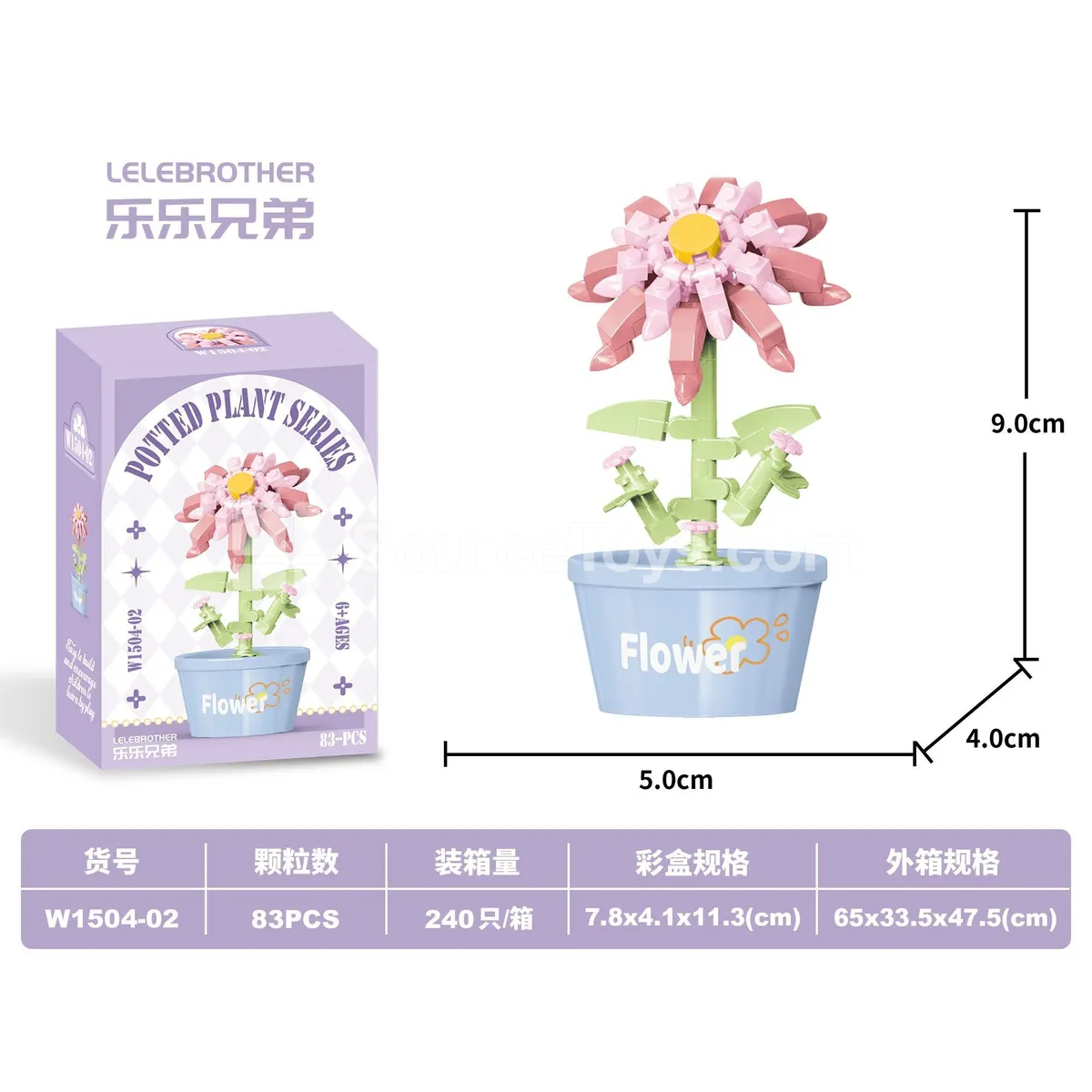 Cute Chick 124PCS DIY Micro Building Blocks Cute Chick 124PCS DIY Micro Building Blocks