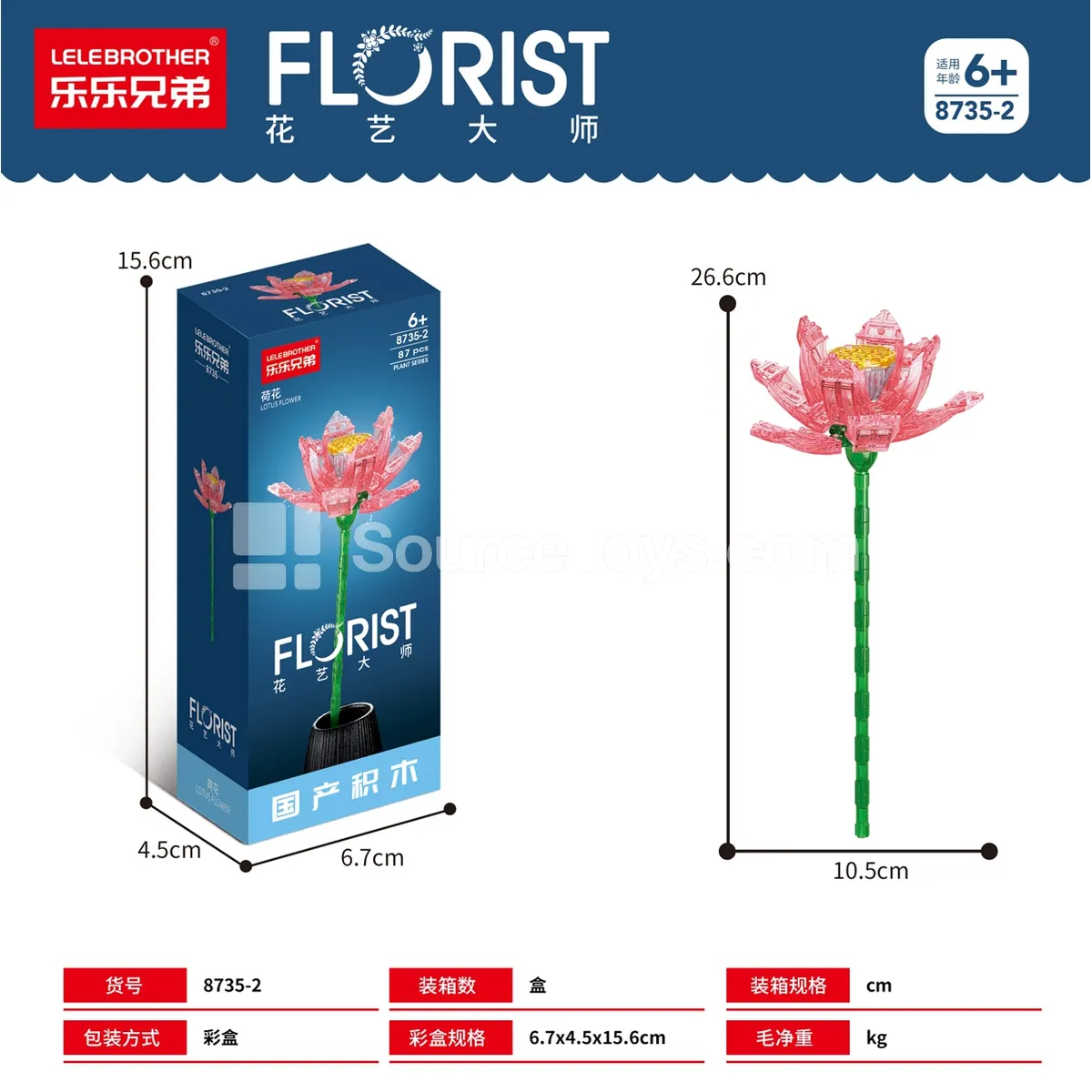 87pcs Children's Educational Building Blocks Lotus - Small Batch Modified, Fully Tested 87pcs Children's Educational Building Blocks Lotus - Small Batch Modified, Fully Tested