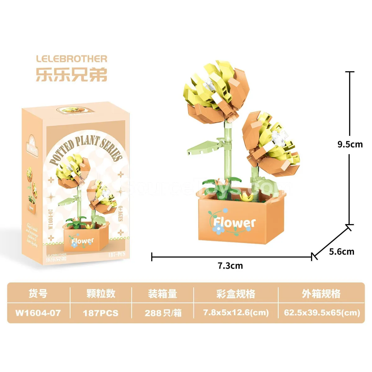 Children's Educational Assembly Building Blocks - Flower Shape, 187 PCS, DIY Micro Particle, Budget-Friendly Bulk Children's Educational Assembly Building Blocks - Flower Shape, 187 PCS, DIY Micro Particle, Budget-Friendly Bulk