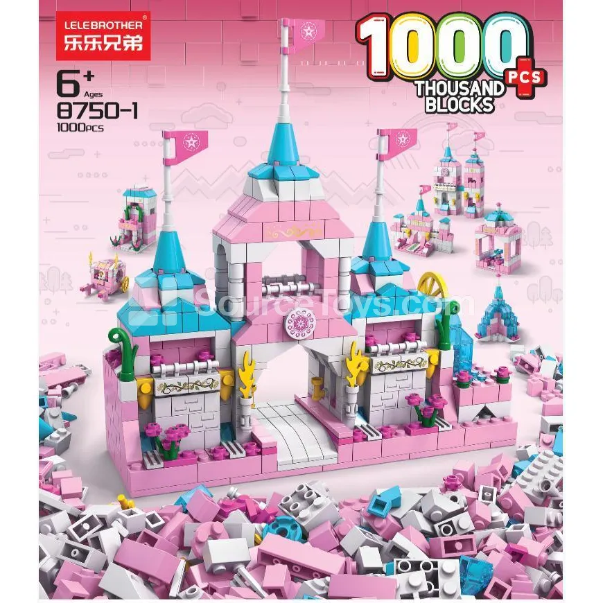 Children's Educational Building Blocks Castle (1000 pcs) Children's Educational Building Blocks Castle (1000 pcs)