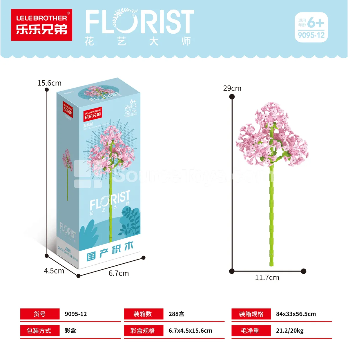 Educational Building Blocks, 227PCS, Low Price High Volume Model Educational Building Blocks, 227PCS, Low Price High Volume Model