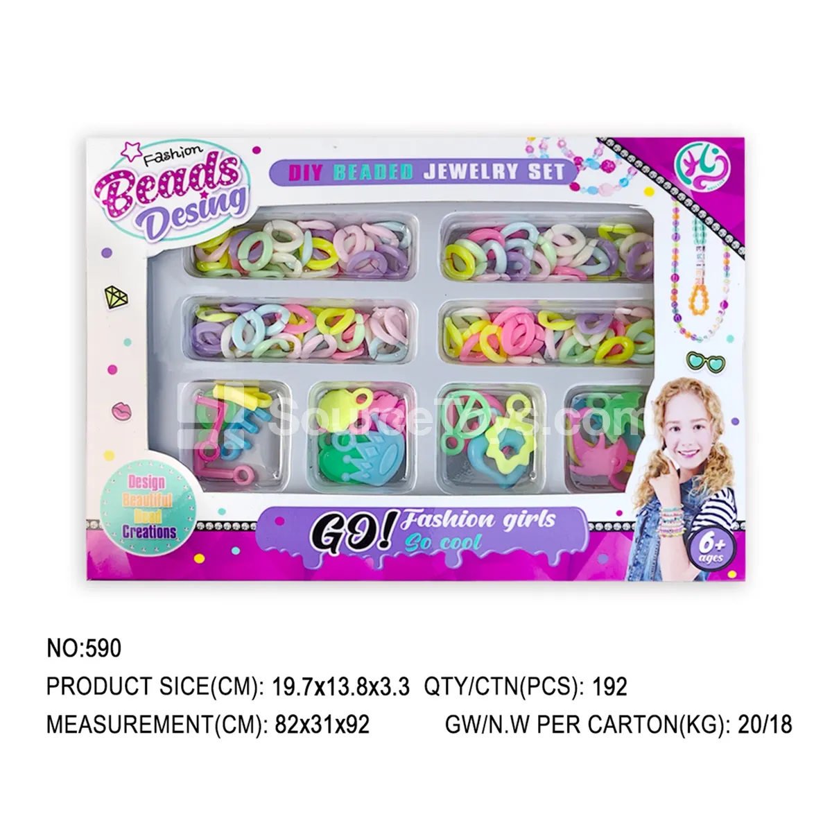 DIY Jewelry Bead Set
