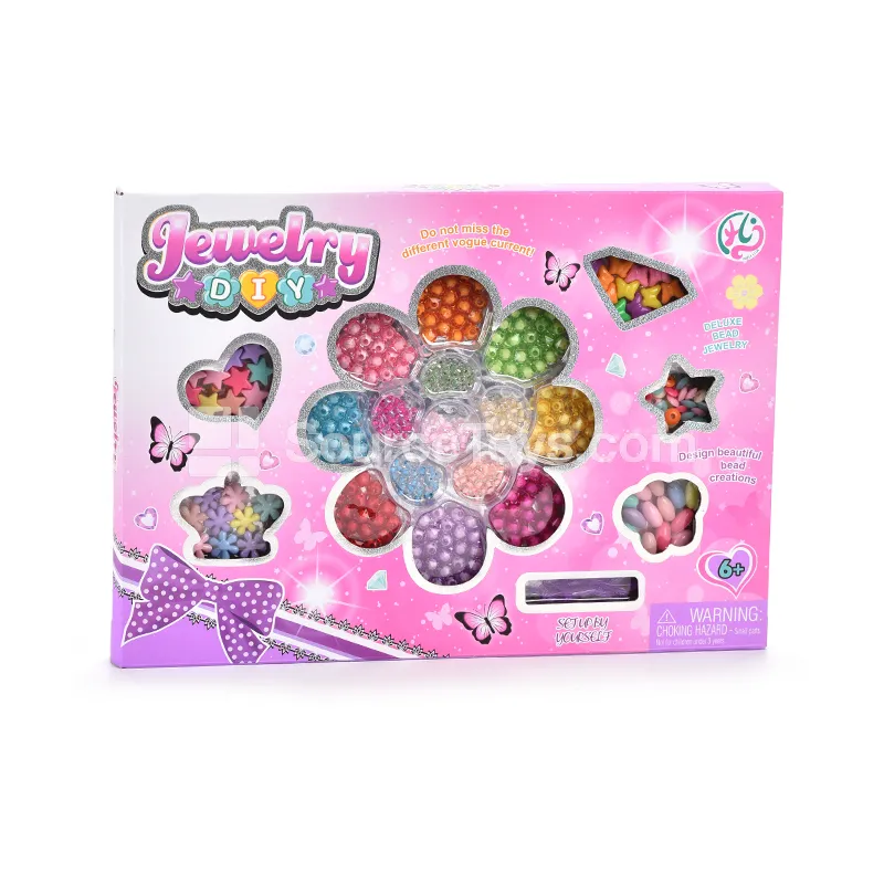 Pretend Play Beaded Jewelry for Girls