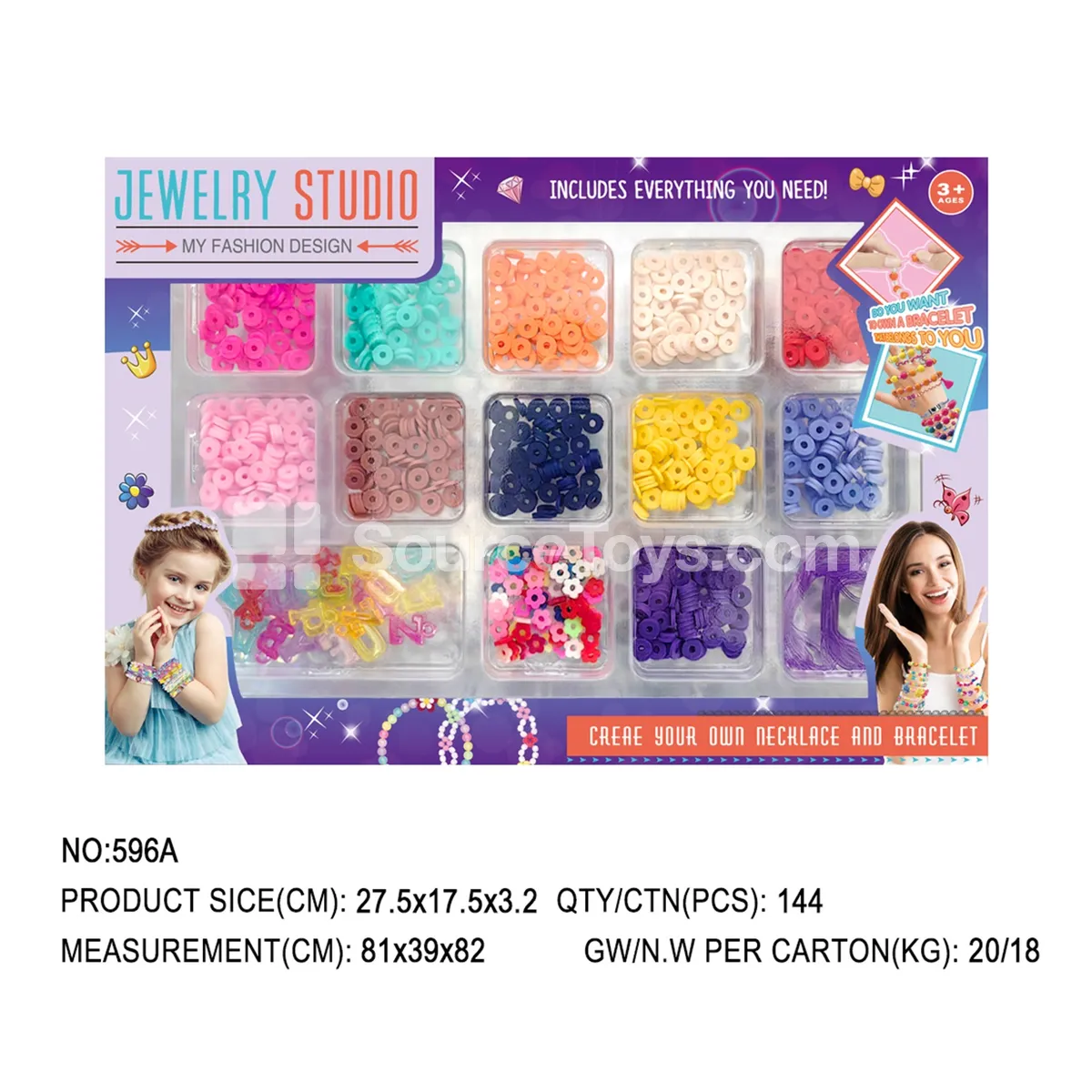 DIY Beaded Jewelry Set for Pretend Play DIY Beaded Jewelry Set for Pretend Play