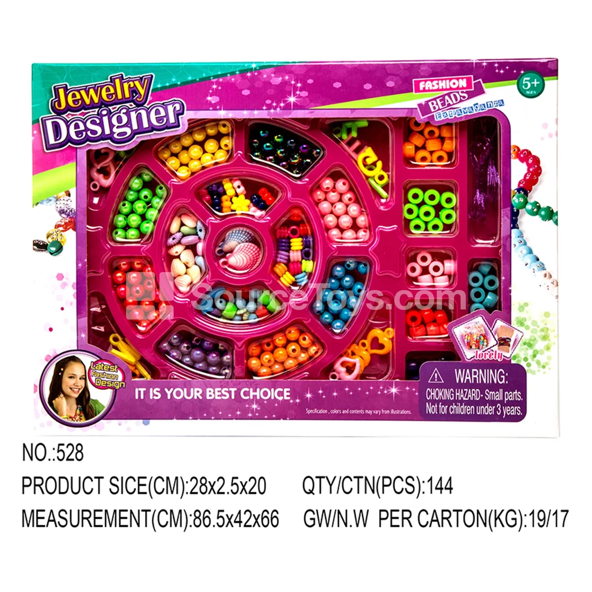 Pretend-Play Bead Jewelry Set Pretend-Play Bead Jewelry Set