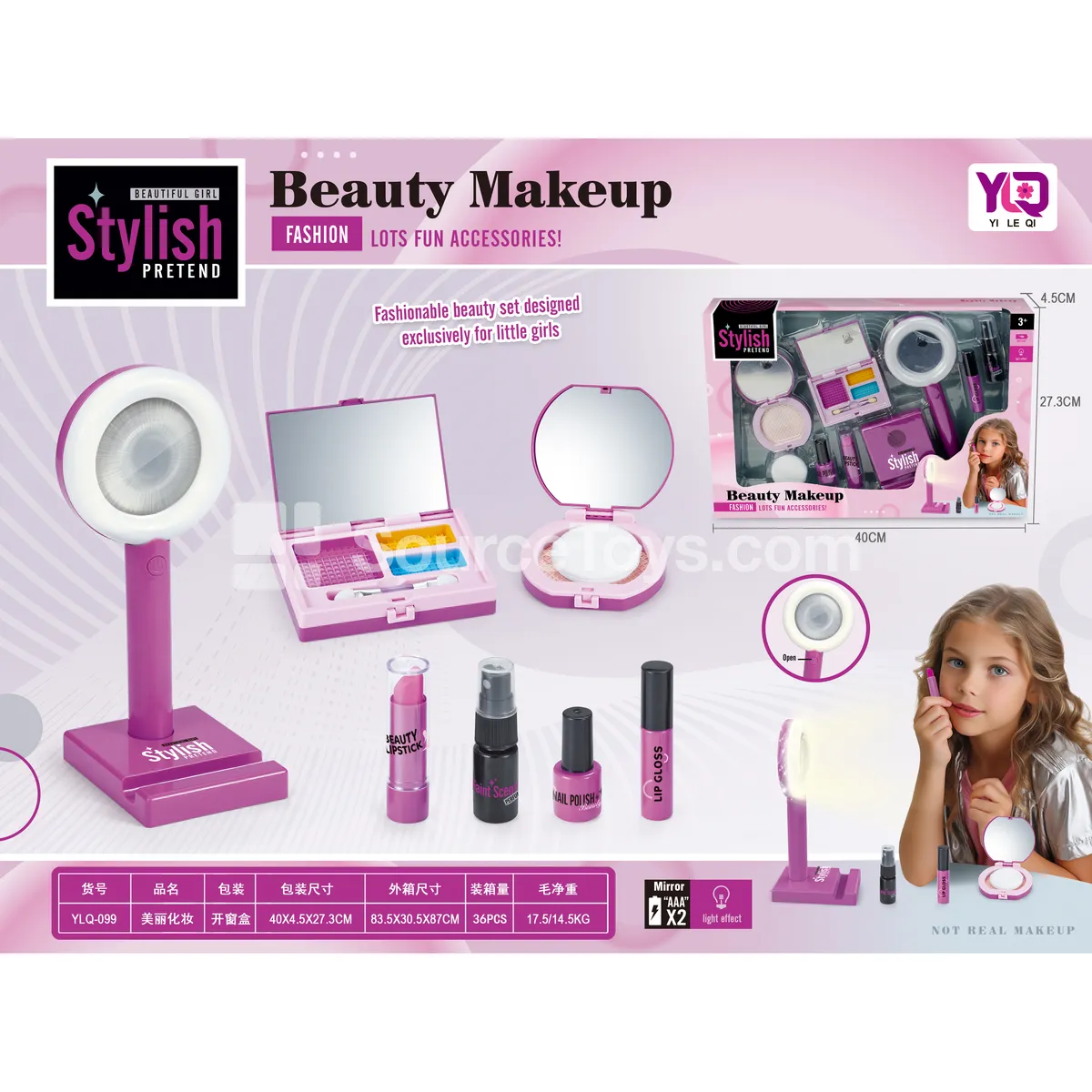 Pretend Play Hair Salon Tools