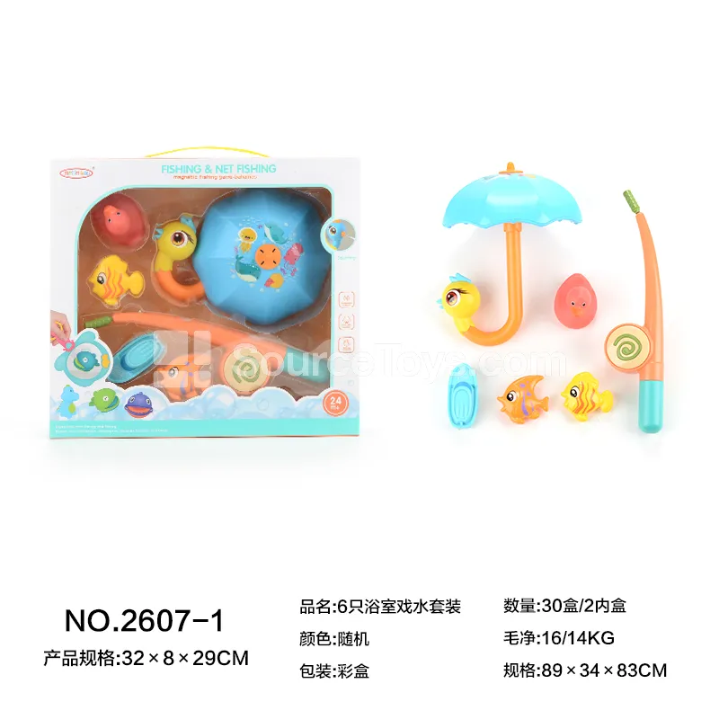 6-Piece Bath Water Play Set 6-Piece Bath Water Play Set