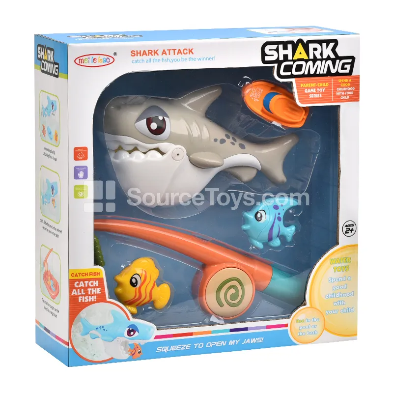 5-Piece Bath Water Play Fishing Set