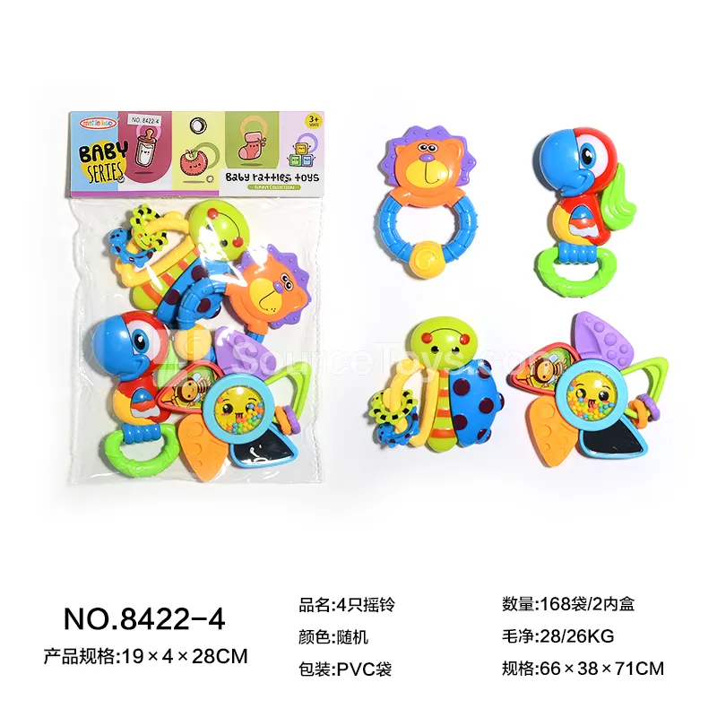 4 Pcs Rattles 4 Pcs Rattles