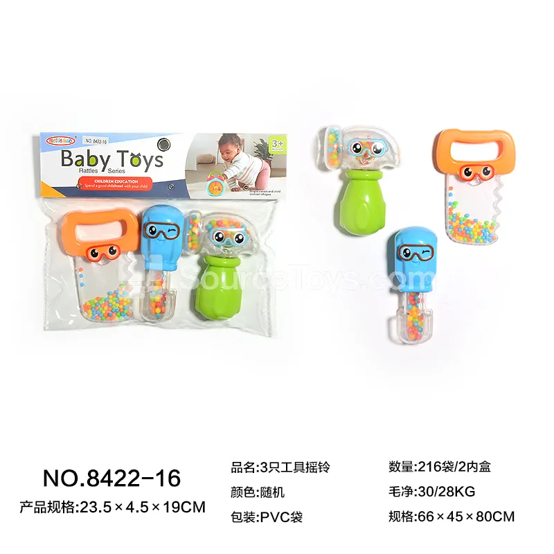 3 Tool Rattles
