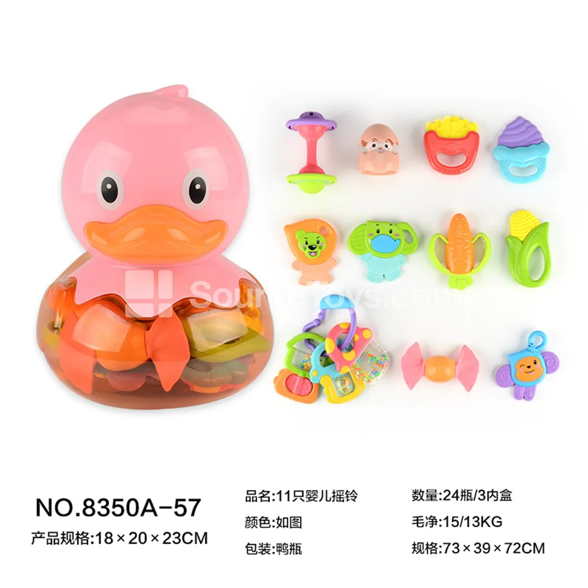 11 Pcs Baby Rattles 11 Pcs Baby Rattles