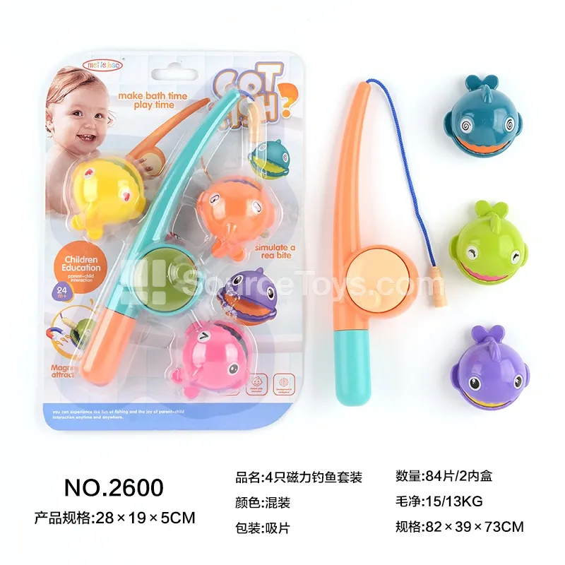 4-Piece Magnetic Fishing Set 4-Piece Magnetic Fishing Set