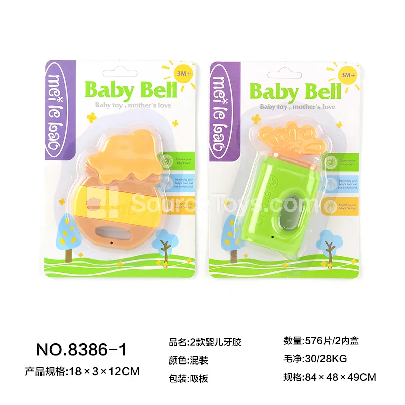 2 Styles Baby Teether 2 Styles Baby Teether