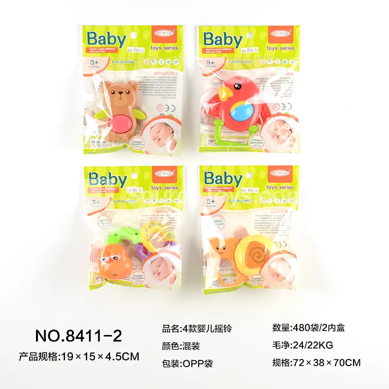 4 Styles Baby Rattles