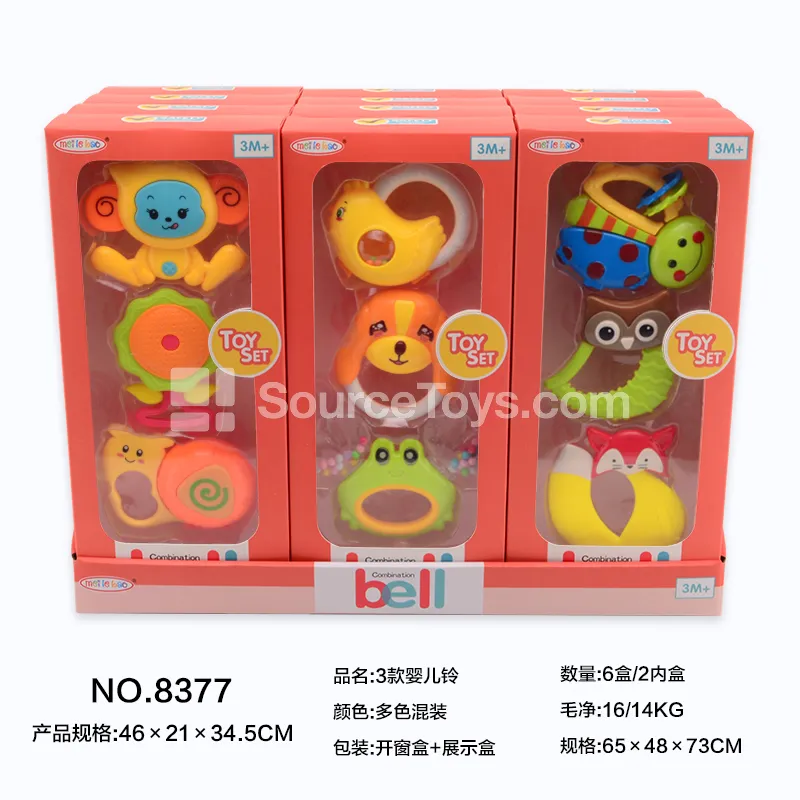 3 Styles Baby Rattles 3 Styles Baby Rattles