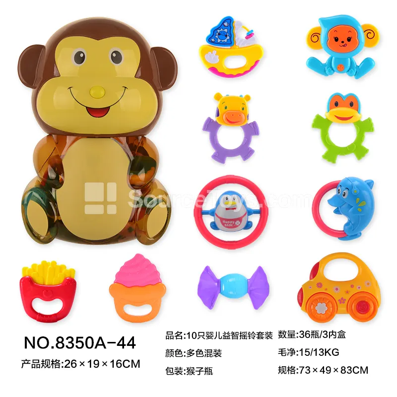 10-Piece Rattle Set 10-Piece Rattle Set