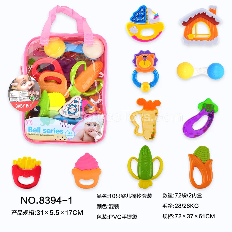 10pcs Baby Rattle Set 10pcs Baby Rattle Set