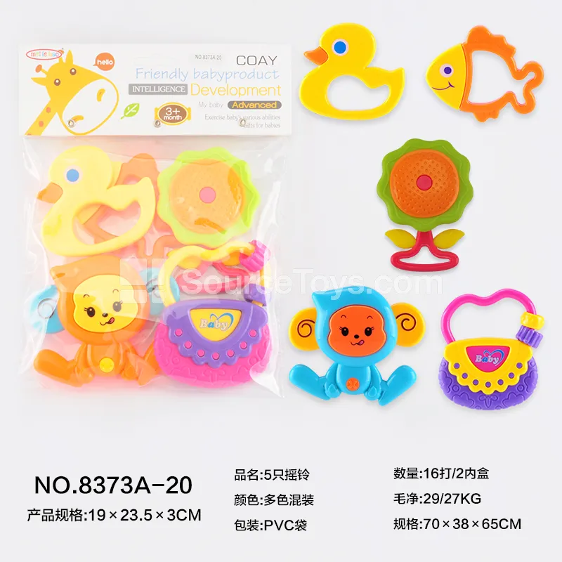 5 Pcs Rattles 5 Pcs Rattles