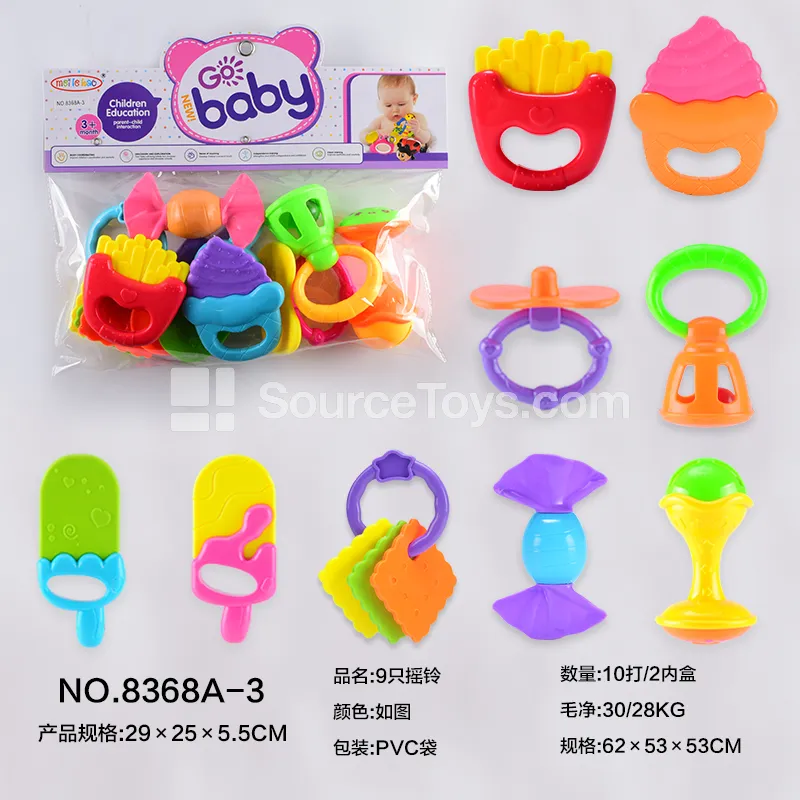 9 Baby Rattles 9 Baby Rattles